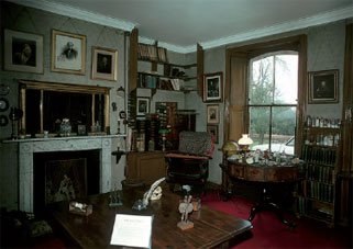 Darwin’s study at Down House in Kent, England, is preserved today much as it was when Darwin wrote The Origin of Species.